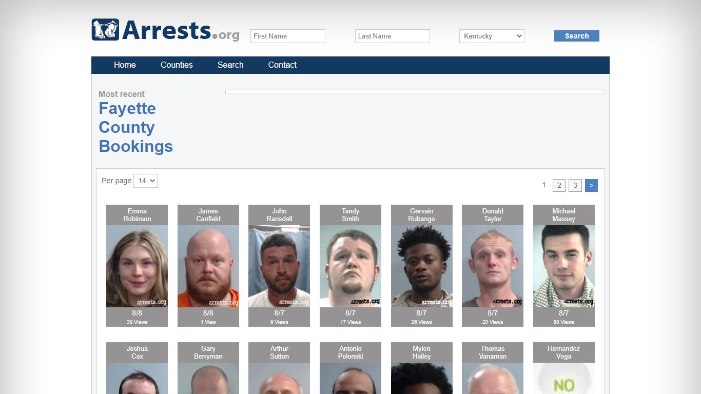 Fayette County Arrests and Inmate Search